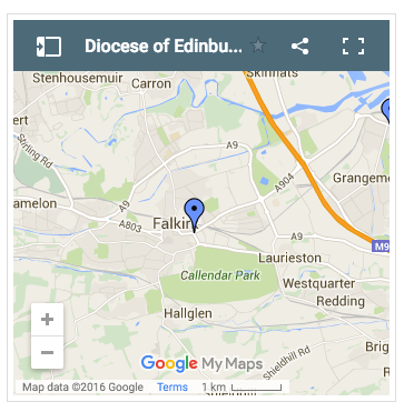 Christ Church Falkirk Map