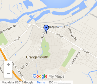 St Marys Grangemouth Map