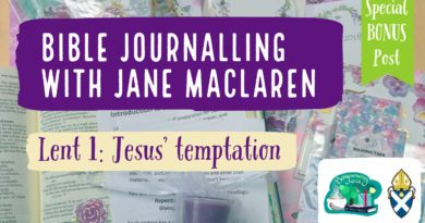 BONUS Bible Journalling Notes: Jesus’ Temptation