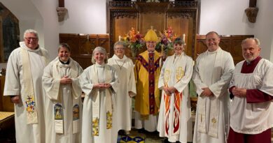 Lesley Penny: New Priest in Charge (St John’s Selkirk & St Peter’s Galashiels)