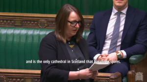 Cathedral Christmas Stamps Mentioned In Parliament 