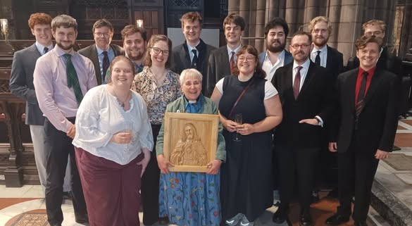The Rev Canon Dr Marion Chatterley, Vice-Provost at St Mary’s Cathedral, retires